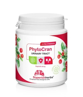 Superionherbs PhytoCran – Brusinka komplex Phytosome®, 90 kapslí