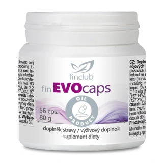 fin Evocaps - mix rostlinných olejů s vitamíny